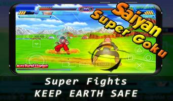 Super Goku Saiyan Fighter syot layar 1