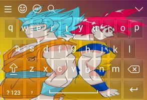 Dragon Goku Keyboard स्क्रीनशॉट 1