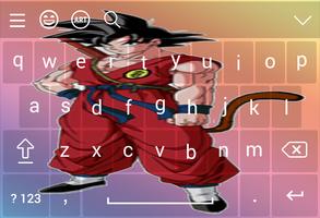 Dragon Goku Keyboard capture d'écran 2