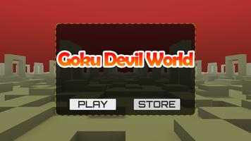 Goku Devil World Poster
