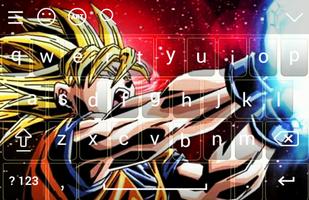 Goku Super Saiyan DBZ Keyboard স্ক্রিনশট 1