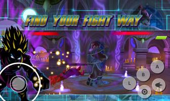 Goku Warrior vs vegeta Dragon Fight Saiyan screenshot 3