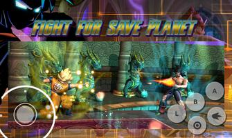 Goku Warrior vs vegeta Dragon Fight Saiyan screenshot 1