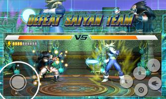 Goku Warrior vs vegeta Dragon Fight Saiyan скриншот 2