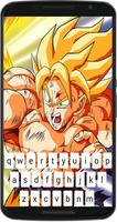 Goku DBZ Keyboard Affiche