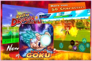 Super Saiyan Goku Fighting ảnh chụp màn hình 1