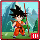 APK Super Goku Saiyan Fighting Hero Run