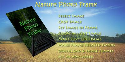 Nature Photo Frame Affiche