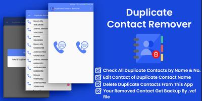 Duplicate Contact Remover - Contacts Optimizer Plakat