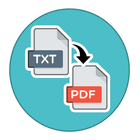 TXT to PDF icône