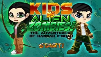 Kids vs Alien Zombies Affiche