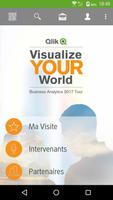 Qlik Visualize Your World 2017 poster