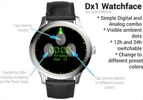 Dx1 WatchFace-poster