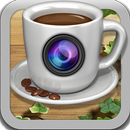 Kubek kawy Ramki aplikacja