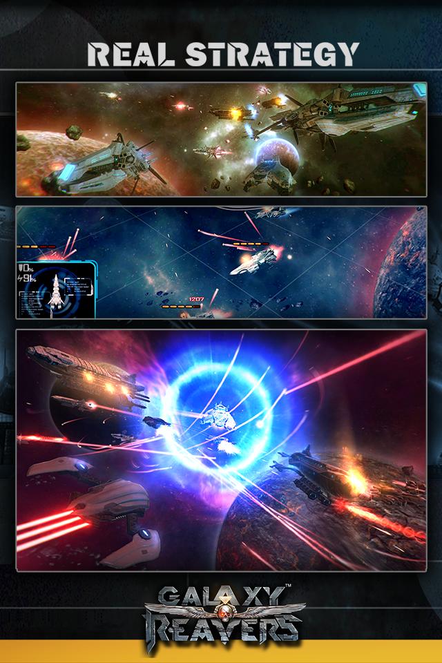 Tải Xuống Apk Galaxy Reavers - Starships Rts Cho Android