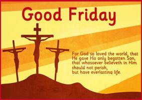 Good Friday Messages Poster