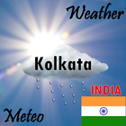 Tiempo de Kolkata India icono