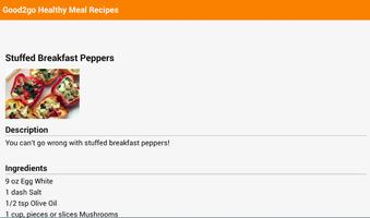 Good2go Healthy Meal Recipes screenshot 1