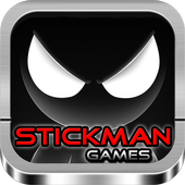 Stickman الألعاب أيقونة
