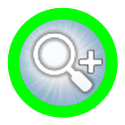 Magnifying Glass Flashlight icon