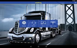 Goodyear Truck for Tablets Plakat