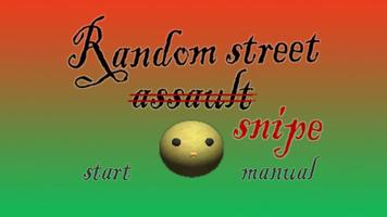 Random street snipe 海報