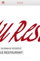 AU RESTO โปสเตอร์