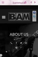 Poster Bam Music