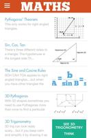 1 Schermata GCSE Maths Revision App