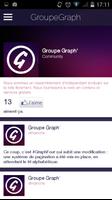 Groupe Graph' - Officielle اسکرین شاٹ 2