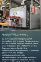 Kundendienst SHK Affiche