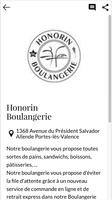 Honorin Boulangerie capture d'écran 3