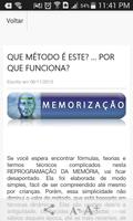 برنامه‌نما Memorização para concursos عکس از صفحه