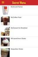 Secret Menu for McDonald's imagem de tela 2