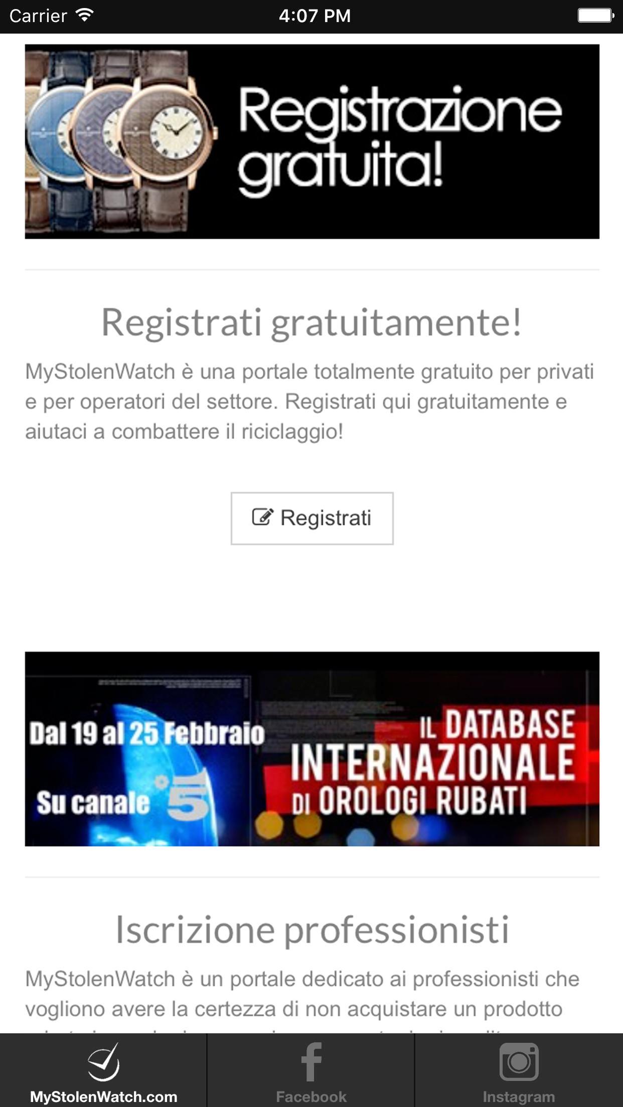 MyStolenWatch APK per Android Download