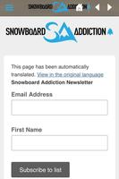 Snowboard Addiction captura de pantalla 1