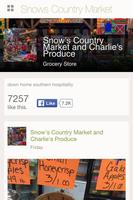Snow's Country Market Affiche