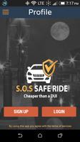 SOS Safe Ride Poster
