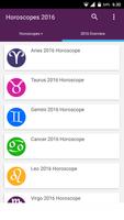 1 Schermata Horoscopes 2016