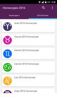 Horoscopes 2016 تصوير الشاشة 1