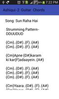 Ashiqui-2 Guitar Chords capture d'écran 1