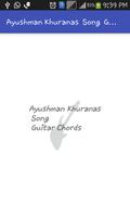 Guitar Chords Songs Ayushman Khurana Affiche
