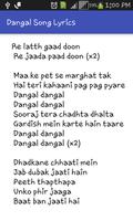 Songs of Dangal MVS Lyrics screenshot 2