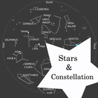 آیکون‌ constellation star night sky