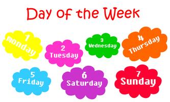 days of the week games free اسکرین شاٹ 1