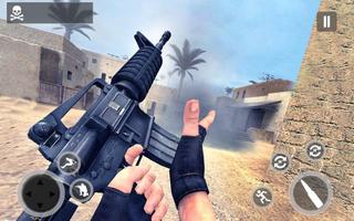 Poster Army Counter Terrorist :Gun Strike Bullet Party