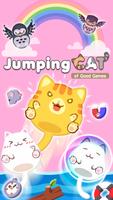 Jumping cat Affiche