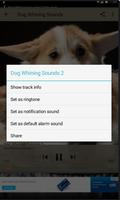 Dog Whining Sounds Lite تصوير الشاشة 3