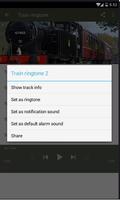 Train ringtone Lite capture d'écran 3