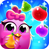 Chicken Fruit Splash - Line Match 3 иконка